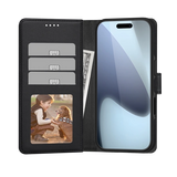 ETUI OTWIERANE TECH-PROTECT WALLET MAGSAFE IPHONE 17 PRO CZARNE