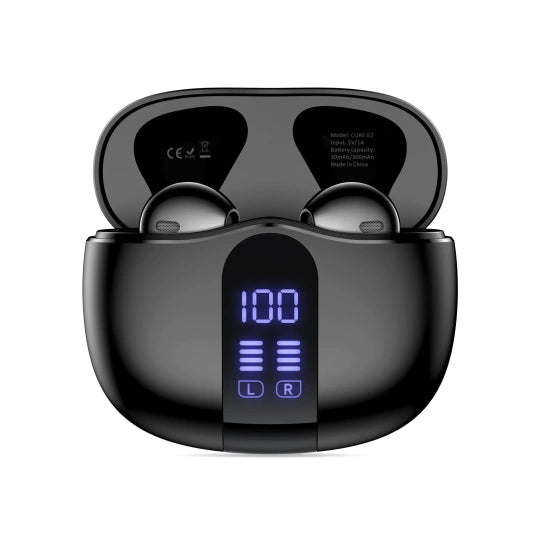 SŁUCHAWKI TECH-PROTECT ULTRABOOST TWS EARPHONE CORE G2 BALCK CZARNE