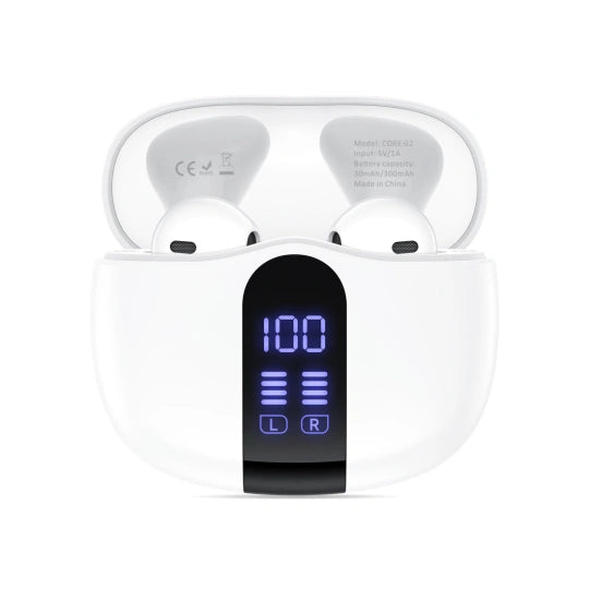 SŁUCHAWKI TECH-PROTECT ULTRABOOST TWS EARPHONE CORE G2 WHITE BIAŁE