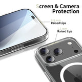 ETUI TECH-PROTECT FLEXAIR HYBRID MAGSAFE IPHONE 17 PRO CLEAR TRANSPARETNE
