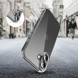 ETUI TECH-PROTECT FLEXAIR HYBRID IPHONE 17 CLEAR TRANSPARETNE
