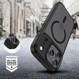 ETUI TECH-PROTECT MAGMAT MAGSAFE IPHONE 17 PRO CZARNE