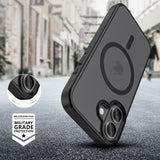 ETUI TECH-PROTECT MAGMAT MAGSAFE IPHONE 17 CZARNE