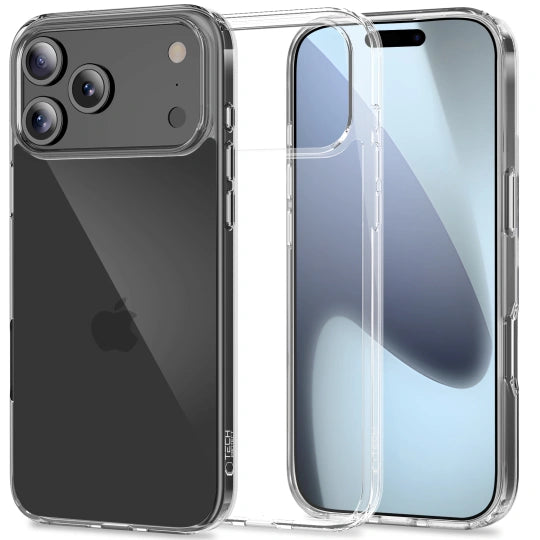 ETUI TECH-PROTECT FLEXAIR HYBRID IPHONE 17 PRO CLEAR TRANSPARETNE