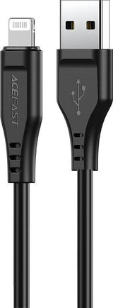 KABEL USB DO LIGHTINING ACEFAST C3-02, MFI, 2.4A, 1.2M CZARNY ACEFAST