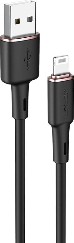 KABEL USB DO LIGHTINING ACEFAST C2-02, MFI, 2.4A, 1.2M CZARNY ACEFAST