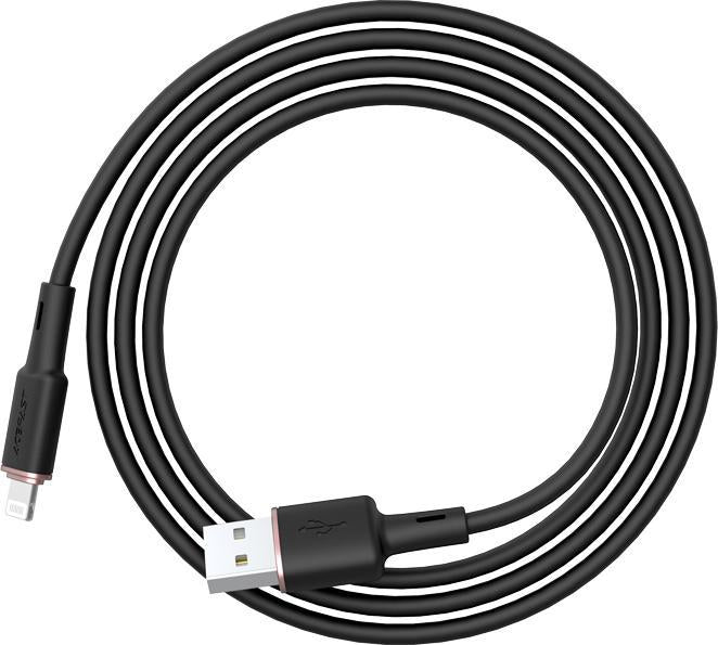 KABEL USB DO LIGHTINING ACEFAST C2-02, MFI, 2.4A, 1.2M CZARNY ACEFAST