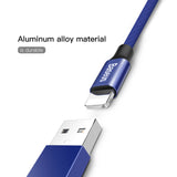 BASEUS KABEL YIVEN USB - LIGHTNING 1,8 M 2A NIEBIESKI