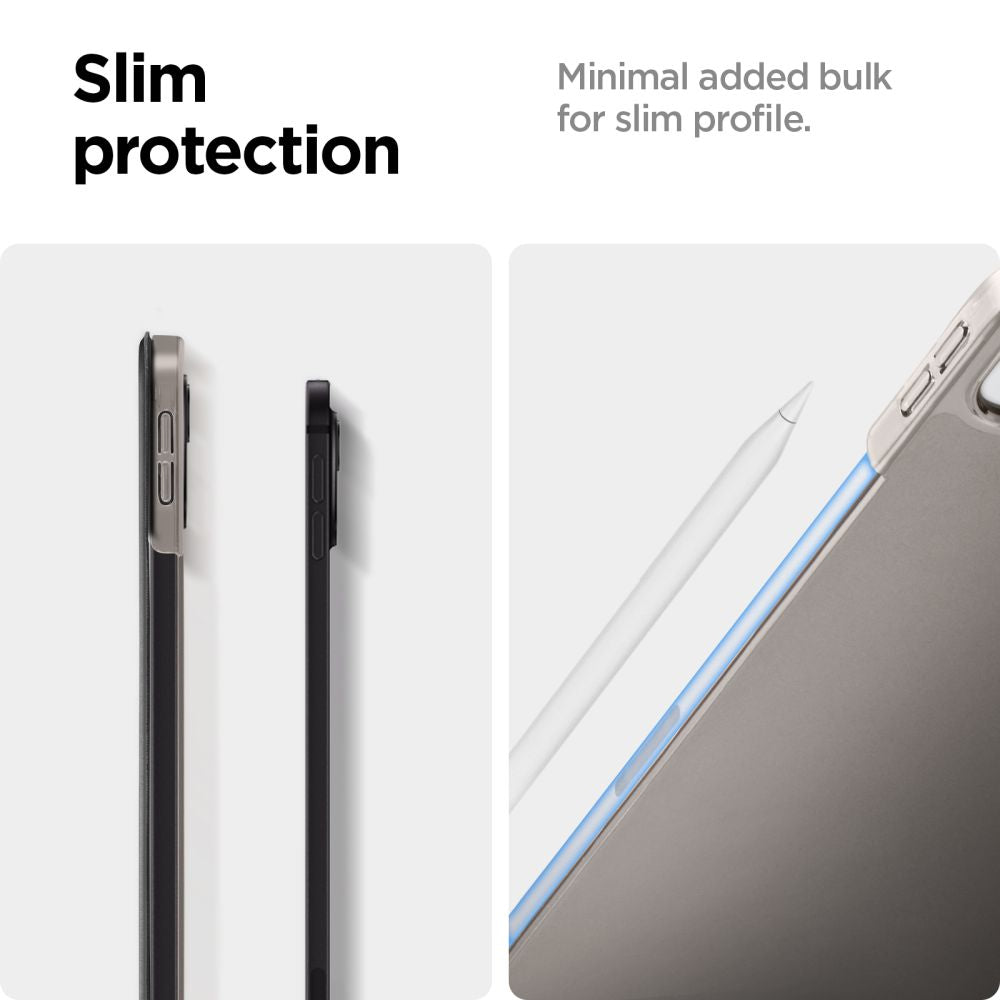 ETUI SPIGEN SMART FOLD IPAD PRO 13” 7 / 2024 CZARNE