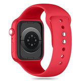 PASEK TECH-PROTECT SILICONE APPLE WATCH 6 / 7 / 8 / 9 / 10 / SE / ULTRA 1 / 2 (44 / 45 / 46 / 49 MM) CZERWONY