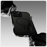 ETUI SPIGEN TOUGH ARMOR MAG MAGSAFE IPHONE 16 PRO MAX FROST BLACK MATOWE CZARNE