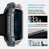 ETUI NAKŁADKA SPIGEN RUGGED ARMOR APPLE WATCH 10 (46 MM) DARK GREY SZARE