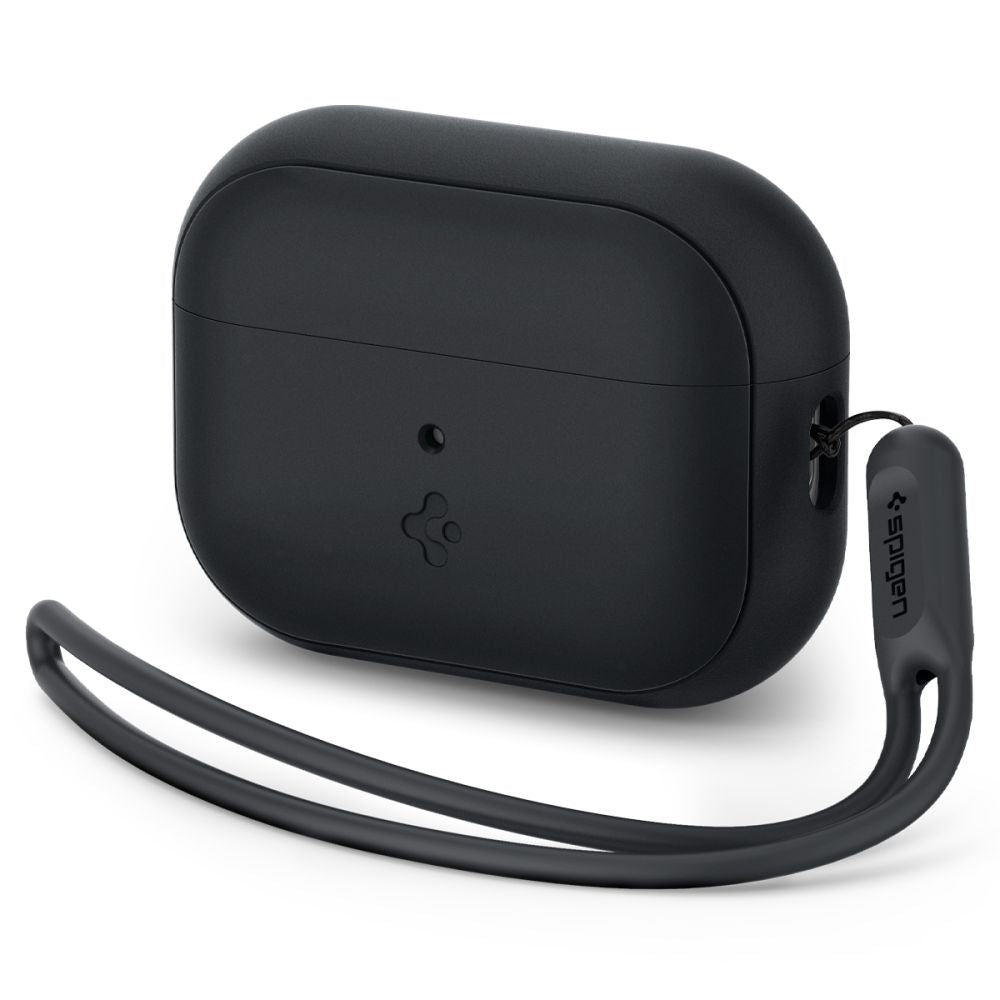 ETUI NA SŁUCHAWKI SPIGEN SILICONE FIT STRAP APPLE AIRPODS PRO 1 / 2 CZARNE