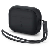ETUI NA SŁUCHAWKI SPIGEN SILICONE FIT STRAP APPLE AIRPODS PRO 1 / 2 CZARNE