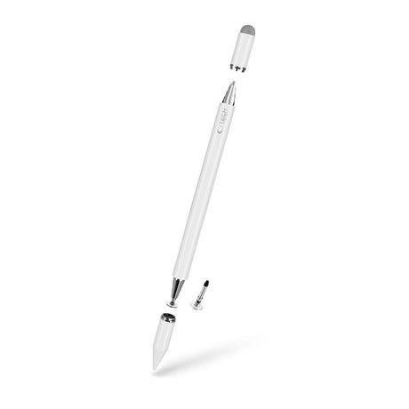 RYSIK TECH-PROTECT USP200 3-TIP STYLUS PEN BIAŁY