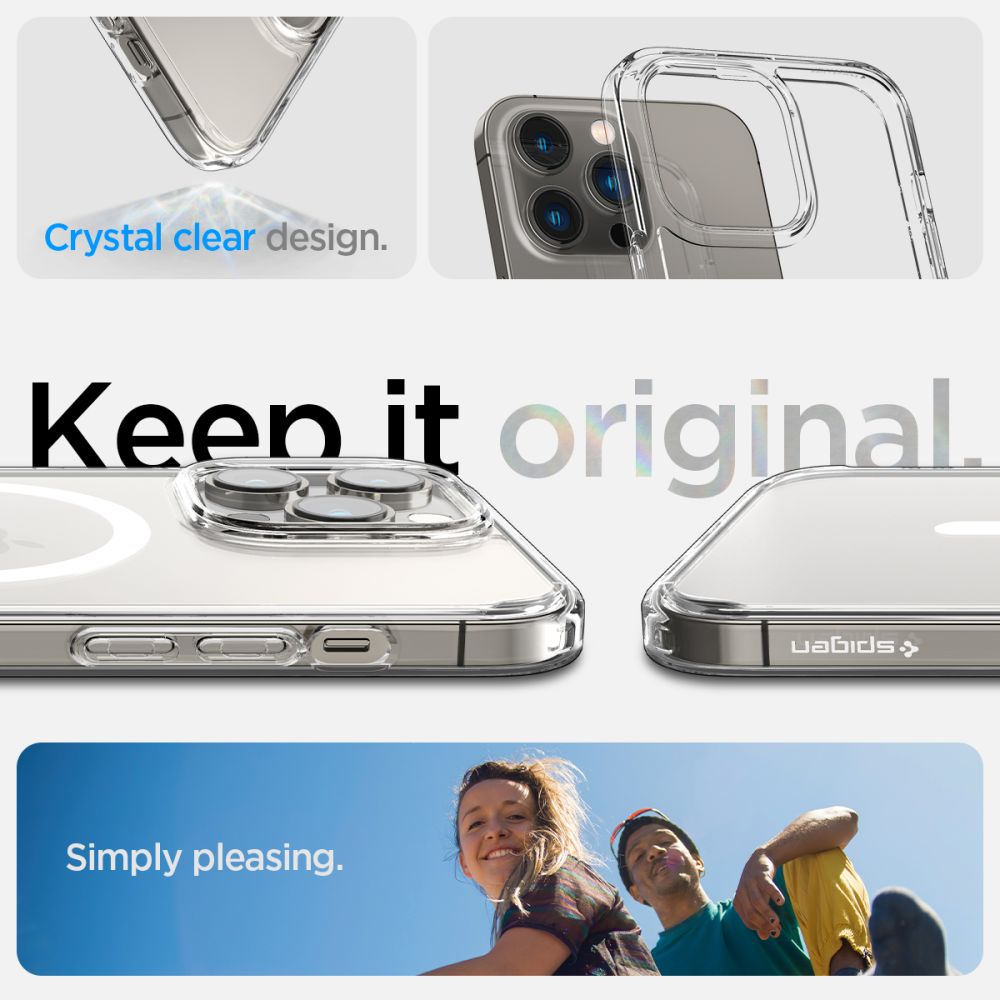ETUI SPIGEN ULTRA HYBRID MAG MAGSAFE IPHONE 14 PRO MAX WHITE BIAŁE