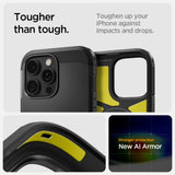 ETUI SPIGEN TOUGH ARMOR MAG MAGSAFE IPHONE 16 PRO CZARNE