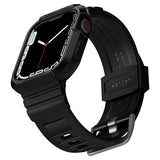 PASEK SPIGEN RUGGED ARMOR ”PRO” APPLE WATCH 4 / 5 / 6 / 7 / 8 / 9 / SE (44 / 45 MM) CZARNY