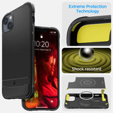 ETUI SPIGEN RUGGED ARMOR MAG MAGSAFE IPHONE 14 CZARNE