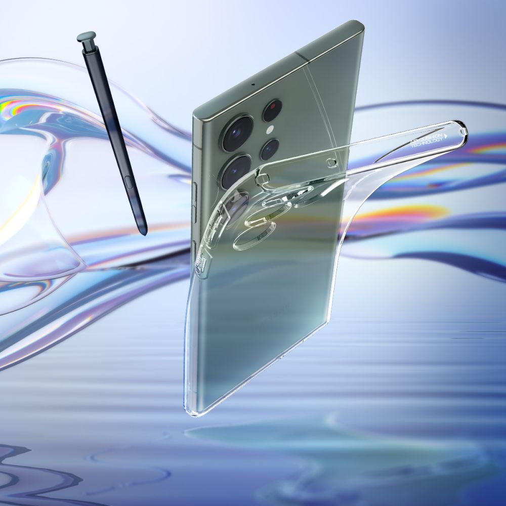 ETUI SPIGEN LIQUID CRYSTAL SAMSUNG GALAXY S23 ULTRA TRANSPARETNA