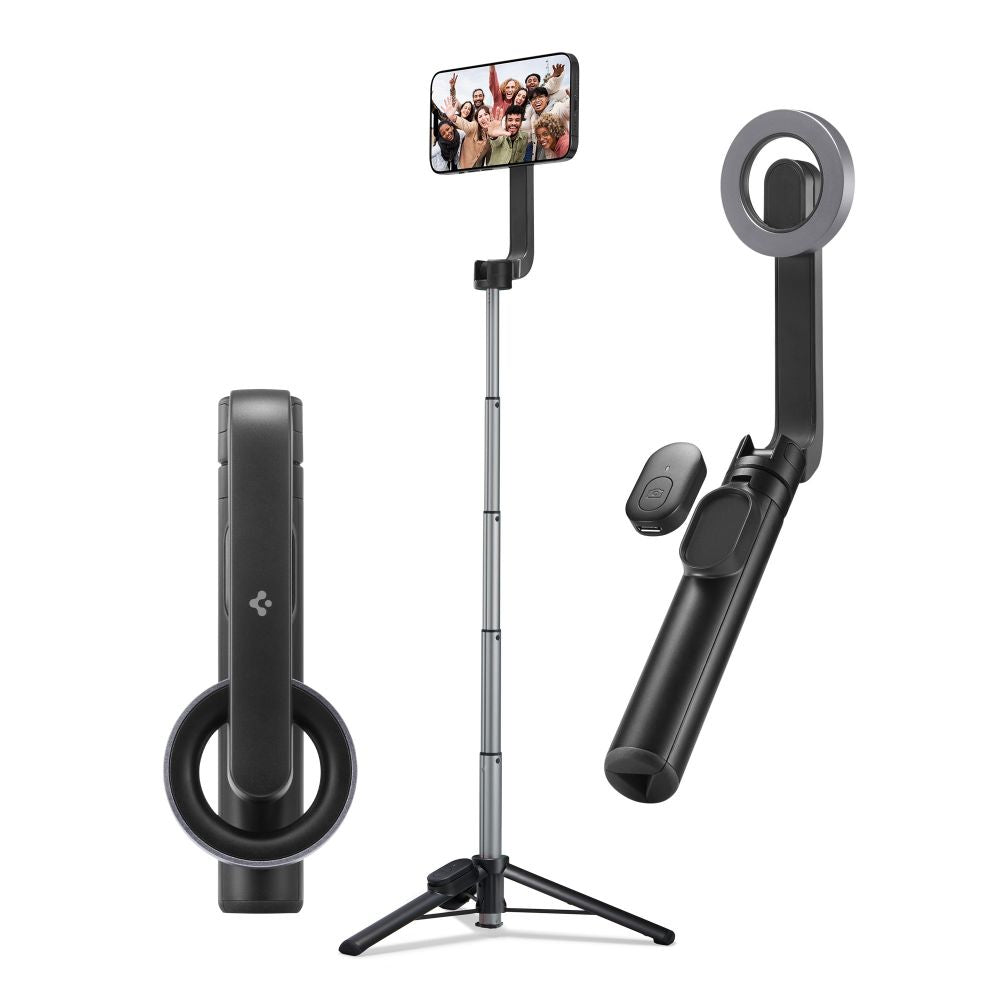 SELFIE STICK TRIPOD SPIGEN S570W MAGSAFE BLUETOOTH CZARNY