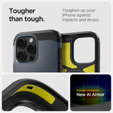 ETUI SPIGEN TOUGH ARMOR MAG MAGSAFE IPHONE 16 PRO MAX METAL SLATE CIEMNOSZARE