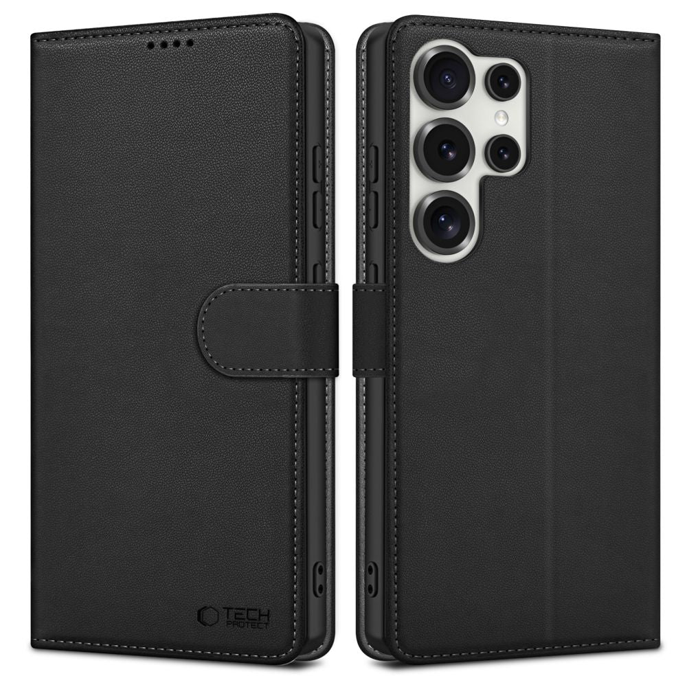 ETUI OTWIERANE TECH-PROTECT WALLET SAMSUNG GALAXY S25 ULTRA CZARNE