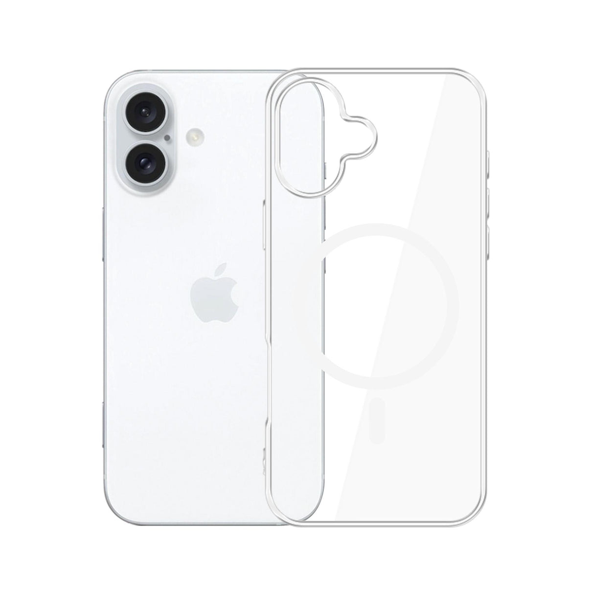 ETUI APPLE IPHONE 16 PLUS - 3MK CLEAR MAGCASE