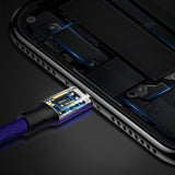 BASEUS KABEL YIVEN USB - LIGHTNING 1,2 M 2A NIEBIESKI