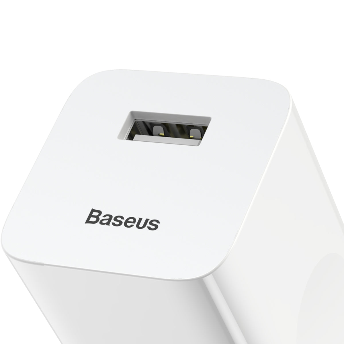 BASEUS ŁADOWARKA SIECIOWA QC 3.0 1X USB 3A BIAŁA