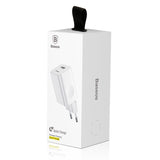 BASEUS ŁADOWARKA SIECIOWA QC 3.0 1X USB 3A BIAŁA