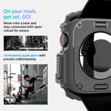 ETUI NAKŁADKA SPIGEN RUGGED ARMOR APPLE WATCH 10 (46 MM) DARK GREY SZARE