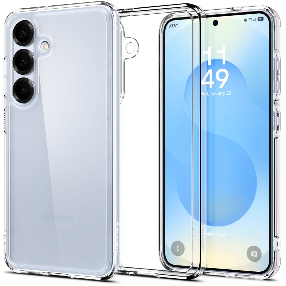 ETUI SPIGEN ULTRA HYBRID SAMSUNG GALAXY S25+ PLUS CRYSTAL CLEAR TRANSPARENTNE