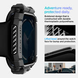 PASEK NAKŁADKA SPIGEN RUGGED ARMOR APPLE WATCH 10 (42 MM) CZARNY