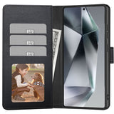 ETUI OTWIERANE TECH-PROTECT WALLET SAMSUNG GALAXY S25+ PLUS CZARNE