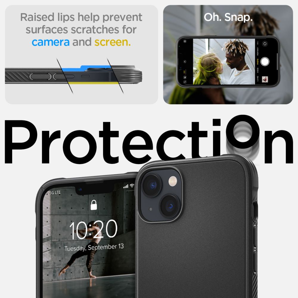 ETUI SPIGEN RUGGED ARMOR MAG MAGSAFE IPHONE 14 CZARNE