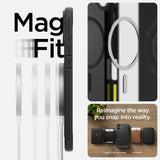 ETUI SPIGEN RUGGED ARMOR MAG MAGSAFE IPHONE 16 PLUS CZARNE
