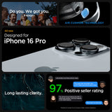 ETUI SPIGEN ULTRA HYBRID IPHONE 16 PRO CRYSTAL CLEAR TRANSPARETNE