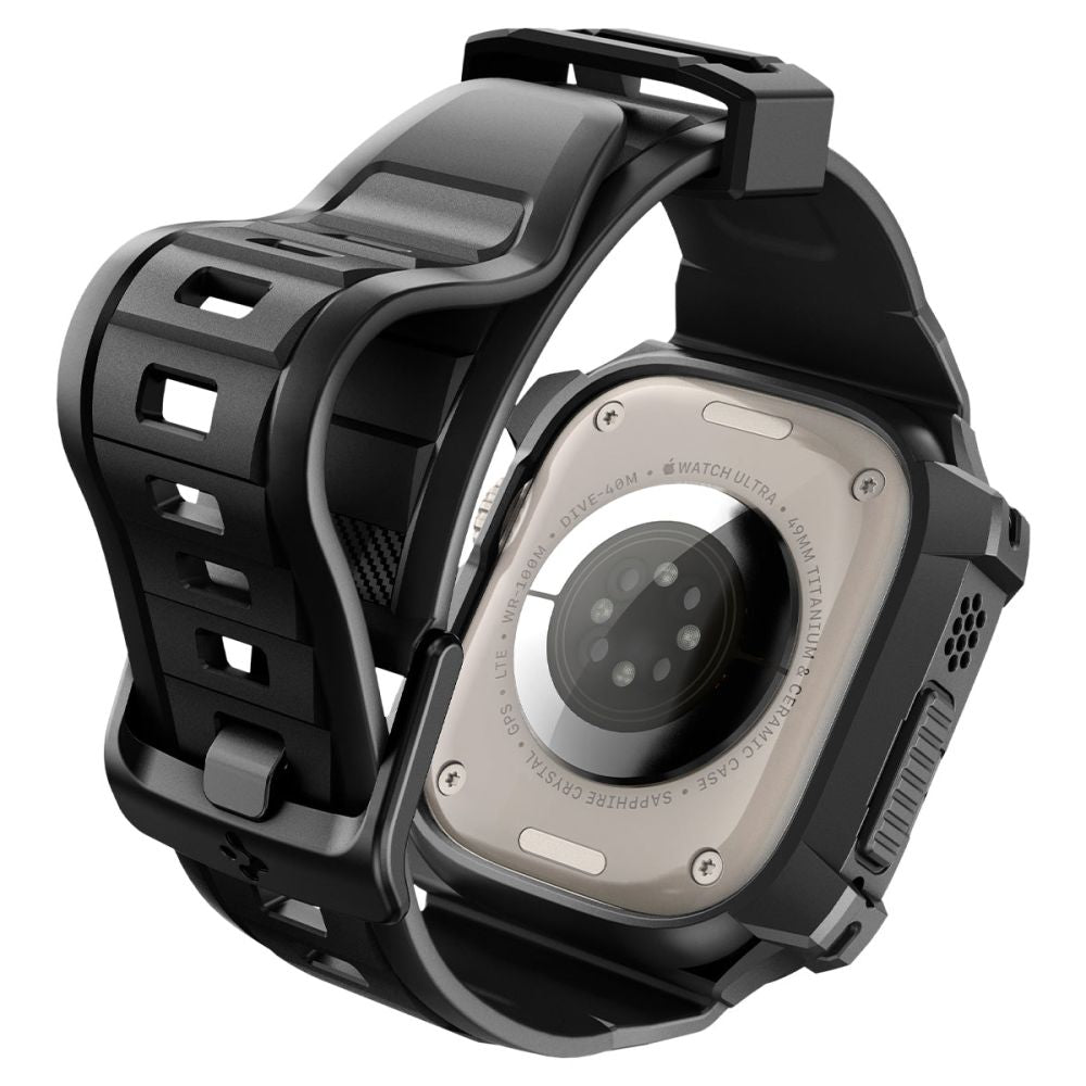 PASEK SPIGEN RUGGED ARMOR ”PRO” APPLE WATCH ULTRA 1 / 2 (49 MM) CZARNY