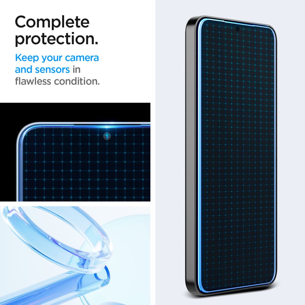SZKŁO HARTOWANE SPIGEN GLAS.TR ”EZ FIT” 2-PACK SAMSUNG GALAXY S24+ PLUS / S25+ PLUS CLEAR