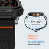 PASEK SPIGEN LITE FIT ”PRO” APPLE WATCH ULTRA 1 / 2 (49 MM) MATTE BLACK CZARNY