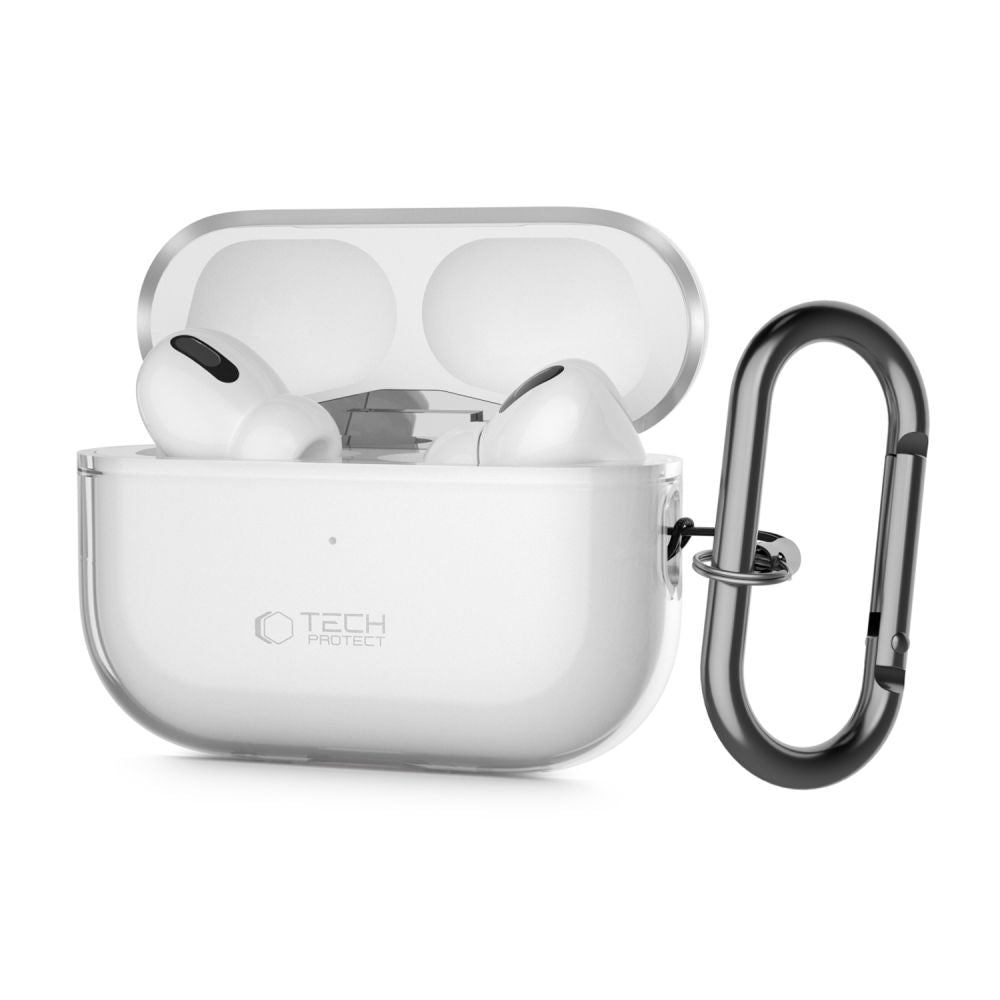 ETUI NA SŁUCHAWKI TECH-PROTECT FLEXAIR APPLE AIRPODS PRO 1 / 2 CLEAR