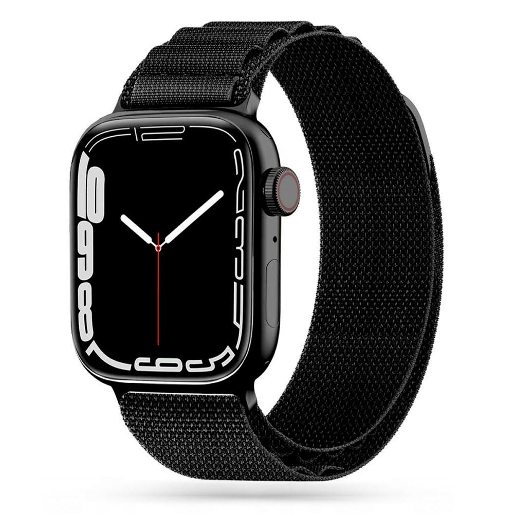 PASEK TECH-PROTECT NYLON PRO APPLE WATCH 6 / 7 / 8 / 9 / 10 / SE / ULTRA 1 / 2 (44 / 45 / 46 / 49 MM) BLACK CZARNY