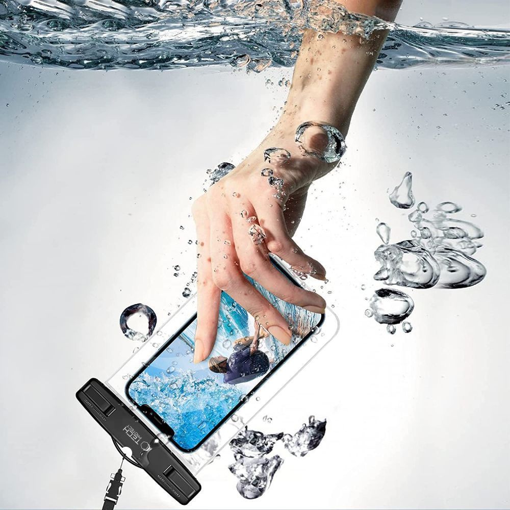 ETUI WODOODPORNE TECH-PROTECT UWC7 6.9 CALI CZARNE