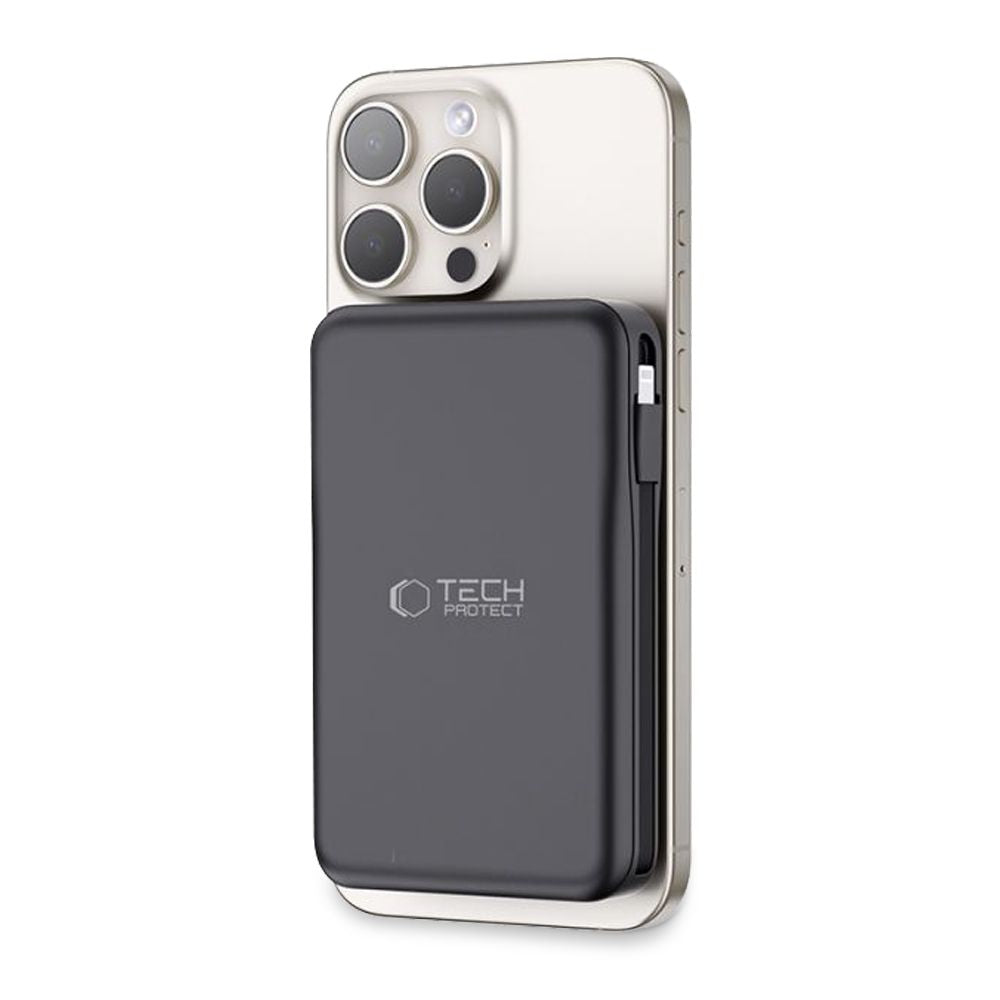 POWERBANK TECH-PROTECT PB31 LIFEMAG MAGSAFE POWER BANK 10000MAH CZARNY