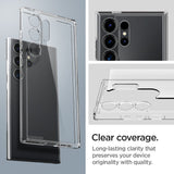 ETUI SPIGEN ULTRA HYBRID SAMSUNG GALAXY S24 ULTRA TRANSPARETNE