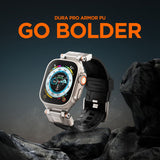 PASEK SPIGEN DURAPRO ARMOR PU APPLE WATCH 6 / 7 / 8 / 9 / 10 / SE / ULTRA 1 / 2 (44 / 45 / 46 / 49 MM) BLACK CZARNY