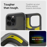 ETUI SPIGEN TOUGH ARMOR MAG MAGSAFE IPHONE 16 PRO MAX FROST BLACK MATOWE CZARNE