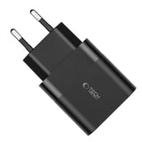 ŁADOWARKA SIECIOWA TECH-PROTECT C30W 2-PORT NETWORK CHARGER PD30W/QC3.0 CZARNA