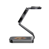 ŁADOWARKA INDUKCYJNA 3W1 TECH-PROTECT QI15W-A29 3IN1 MAGNETIC MAGSAFE WIRELESS CHARGER CZARNA